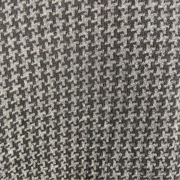 LOU & GREY Women’s Quarter Zipper Jacket Black and Grey Houndstooth Size Small - Picture 8 of 8